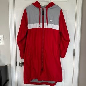 TYR hooded swim parka